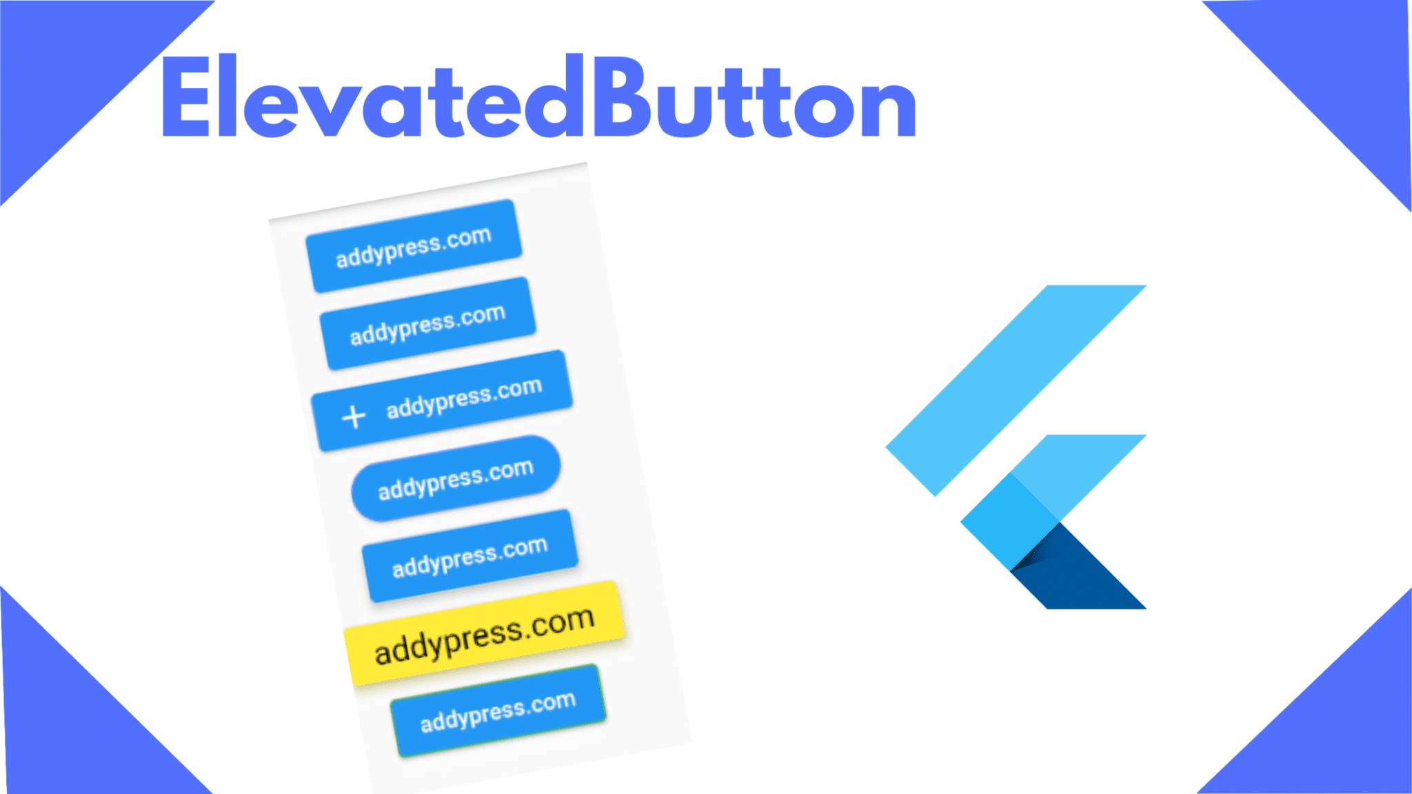 How to use Elevated Button in flutter 2021