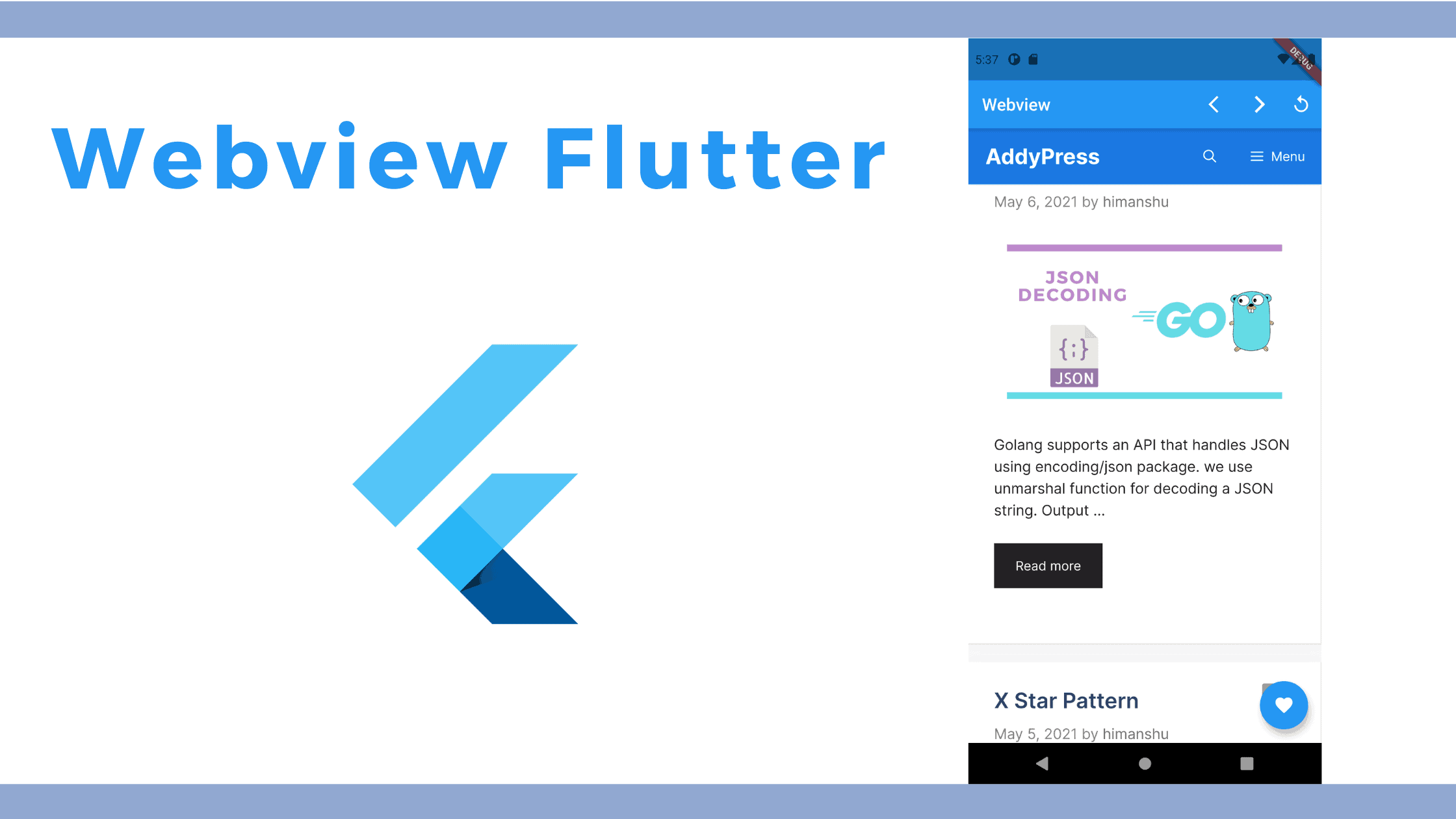 webview in flutter